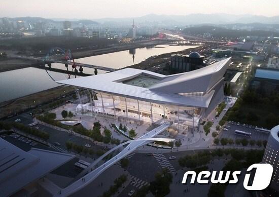 본문 이미지 - 대전 국제전시컨벤션센터 설계 공모 당선작 ⓒ News1