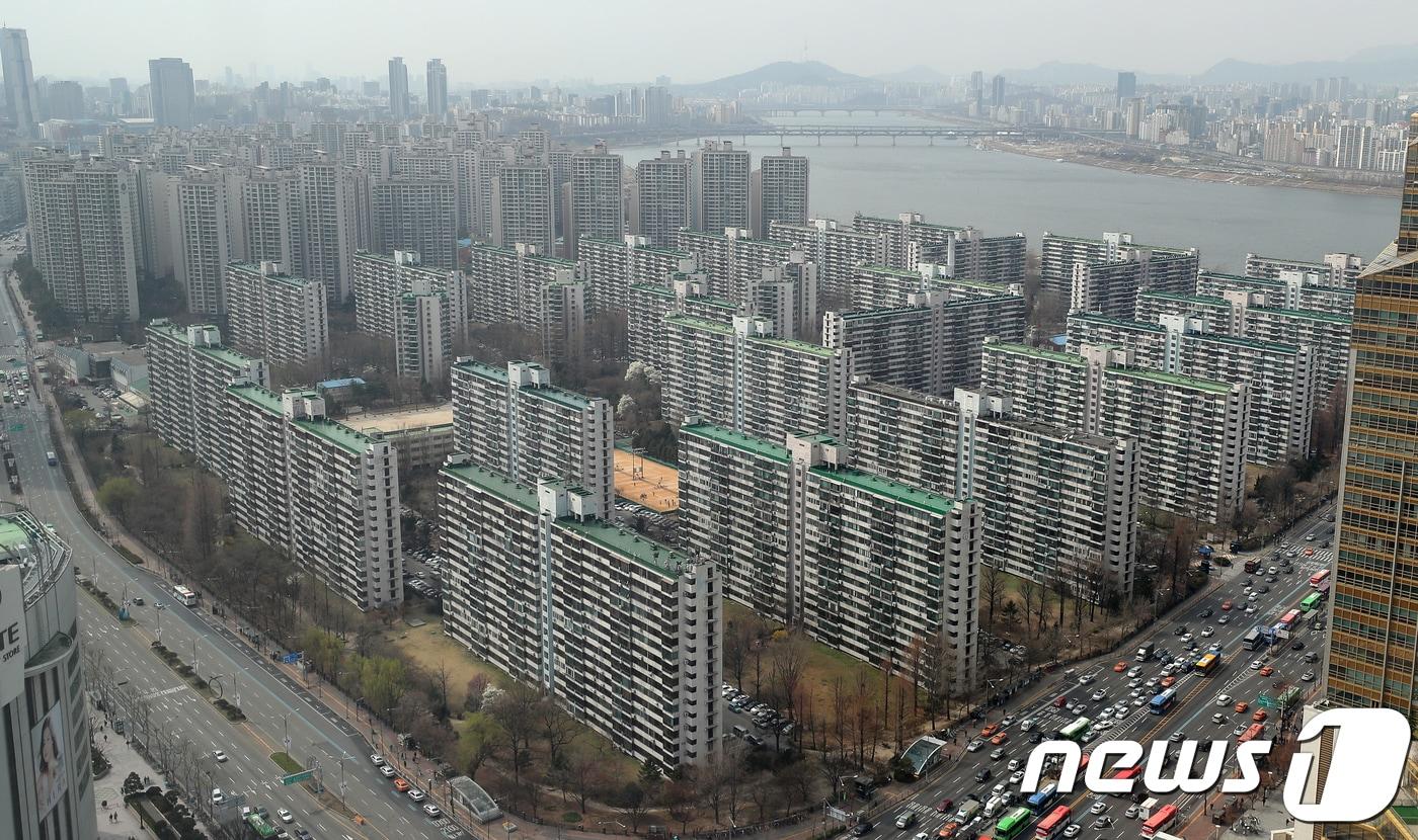 본문 이미지 - 서울의 한 아파트 단지 모습 ⓒ News1 구윤성 기자