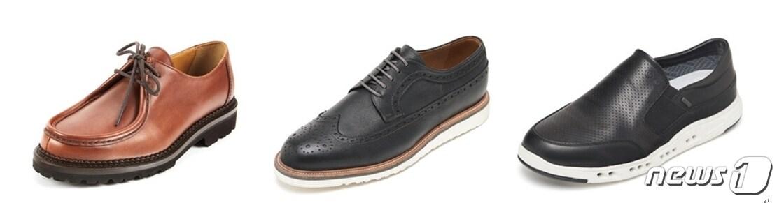 본문 이미지 - 왼쪽부터 리갈 201d, 에스쁘렌도 클리퍼, 바이오소프 고어텍스 서라운드ⓒ News1