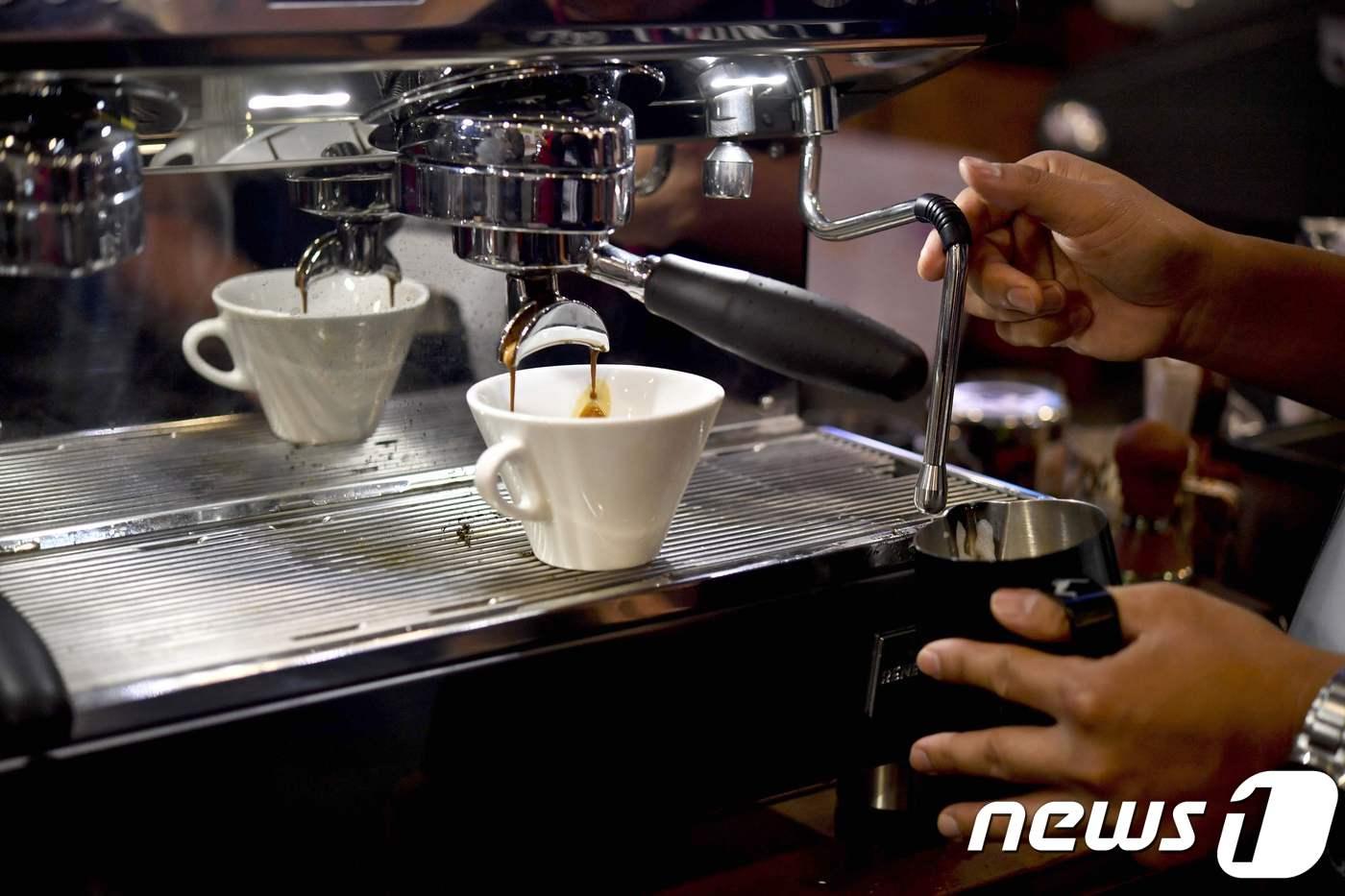 커피머신 <자료사진> ⓒ AFP=뉴스1