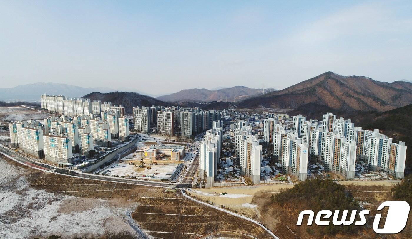 본문 이미지 - 서충주신도시 전경.ⓒ News1