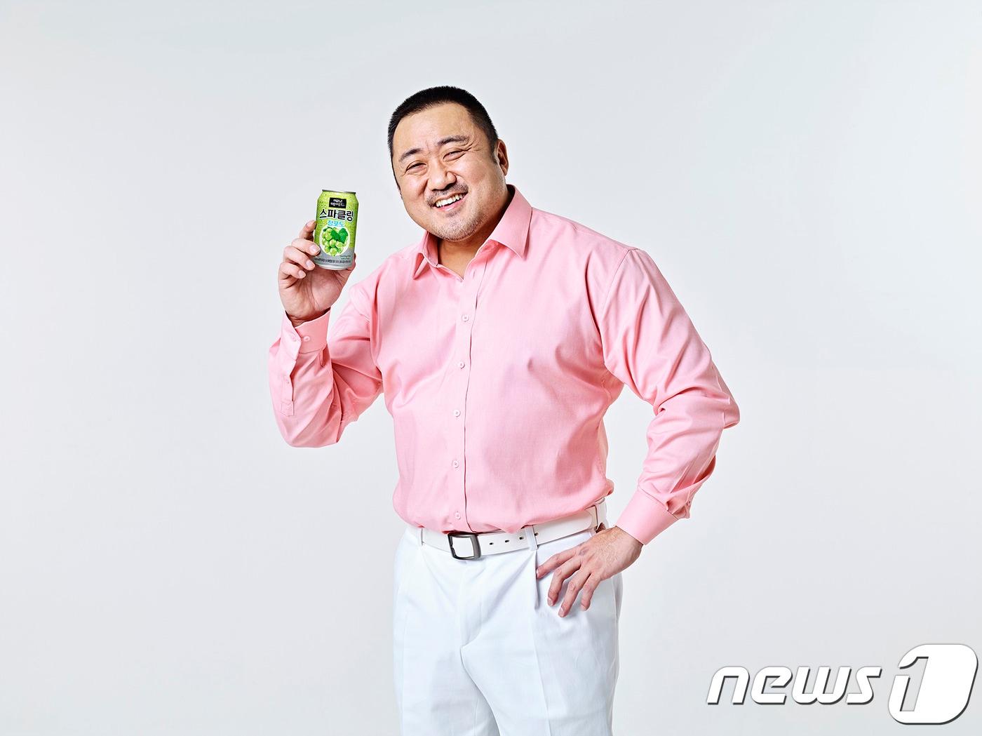 본문 이미지 - 마동석 미닛메이드 광고 이미지. ⓒ News1