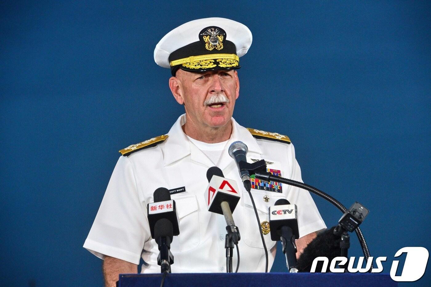 스콧 스위프트 태평양함대 사령관ⓒ AFP=뉴스1