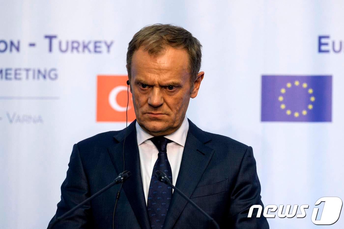 도날트 투스크 유럽연합(EU) 정상회의 상임의장. ⓒ AFP=뉴스1