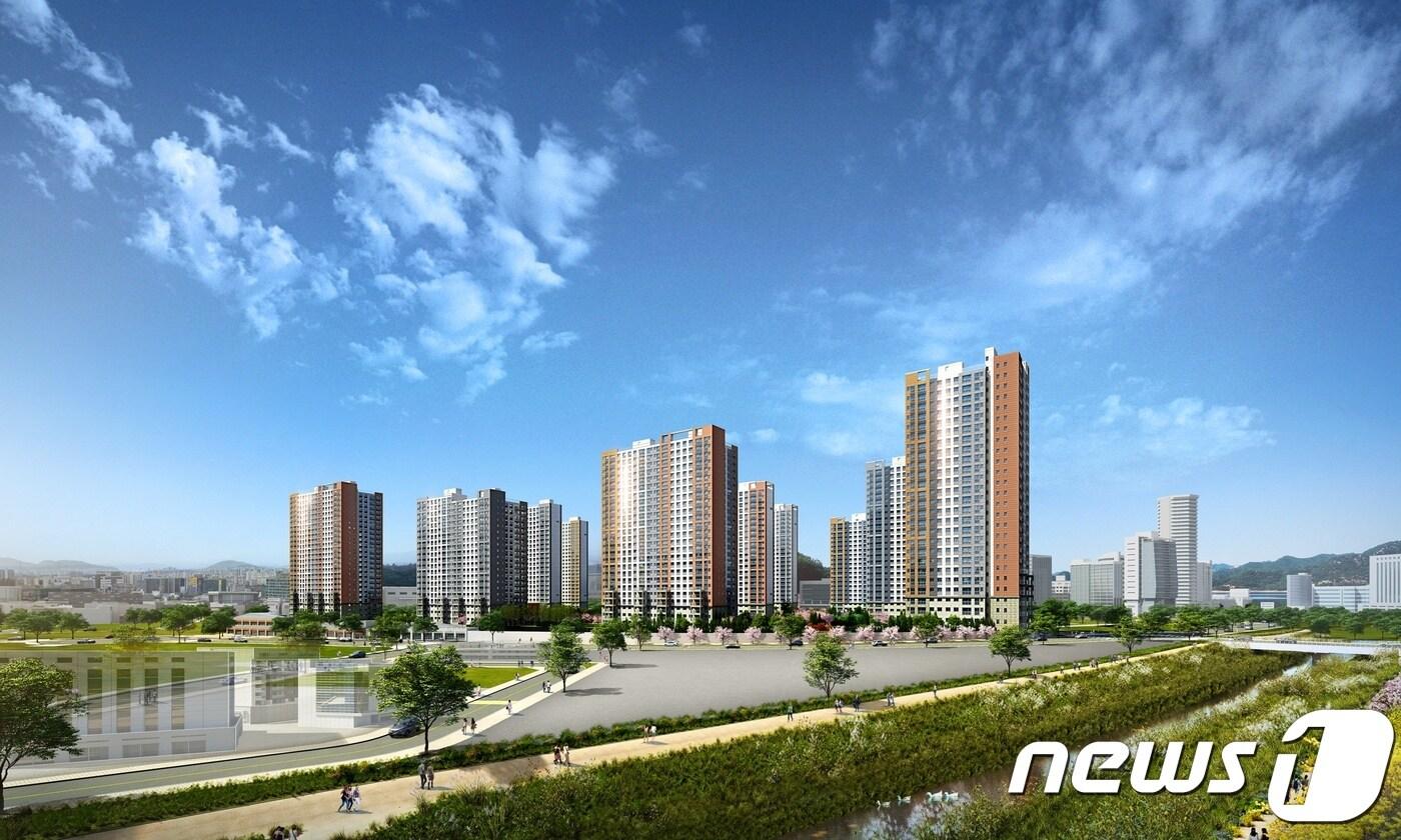 우미린 풀하우스 투시도 ⓒ News1