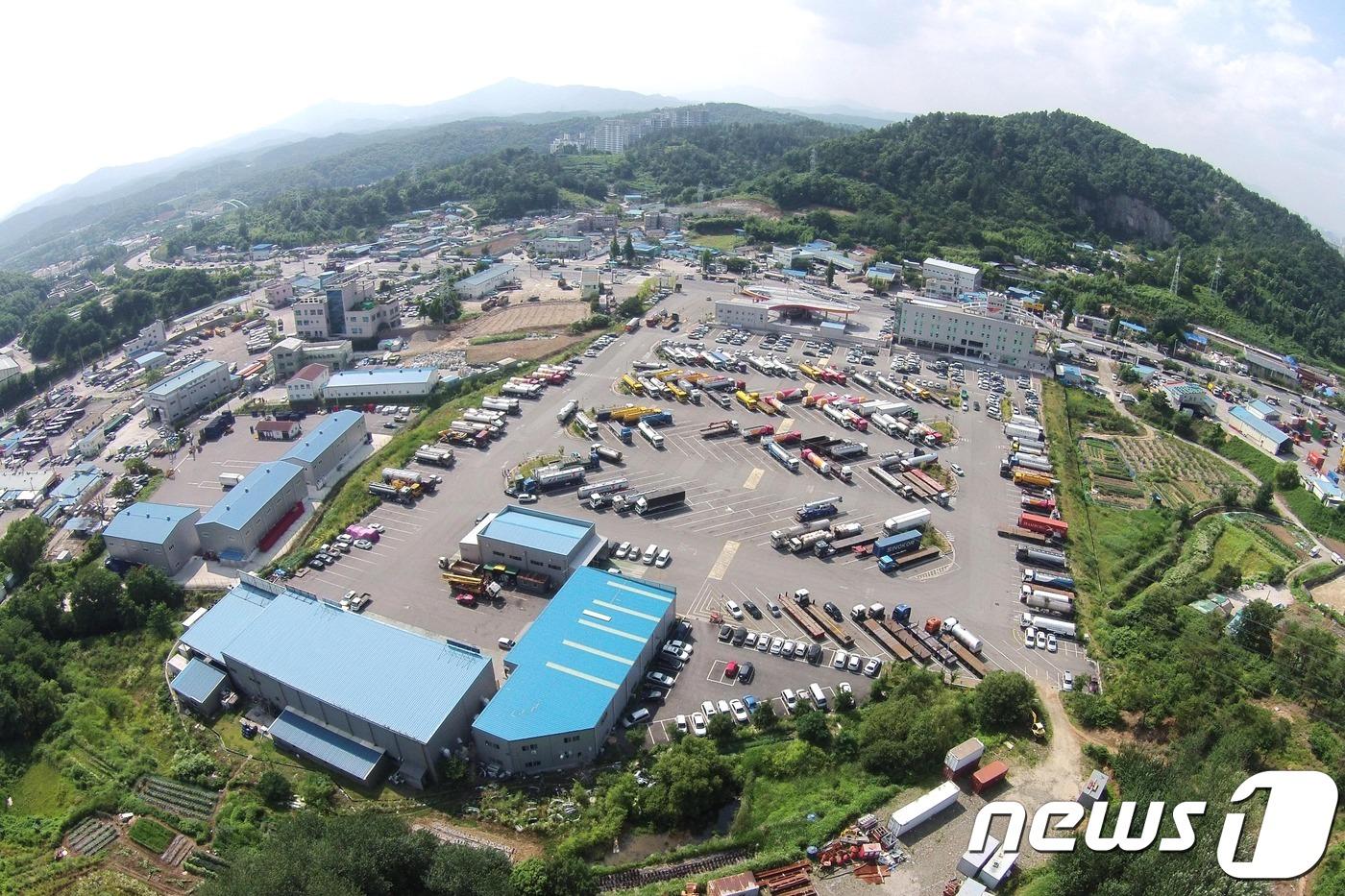 본문 이미지 - 울산 상개동 SK에너지 화물차 휴게소 전경 1 ⓒ News1