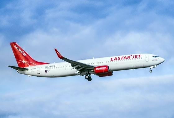 본문 이미지 - 비행 중인 이스타항공 여객기.(이스타항공 제공)2018.04.22/뉴스1 ⓒ News1 박효익 기자