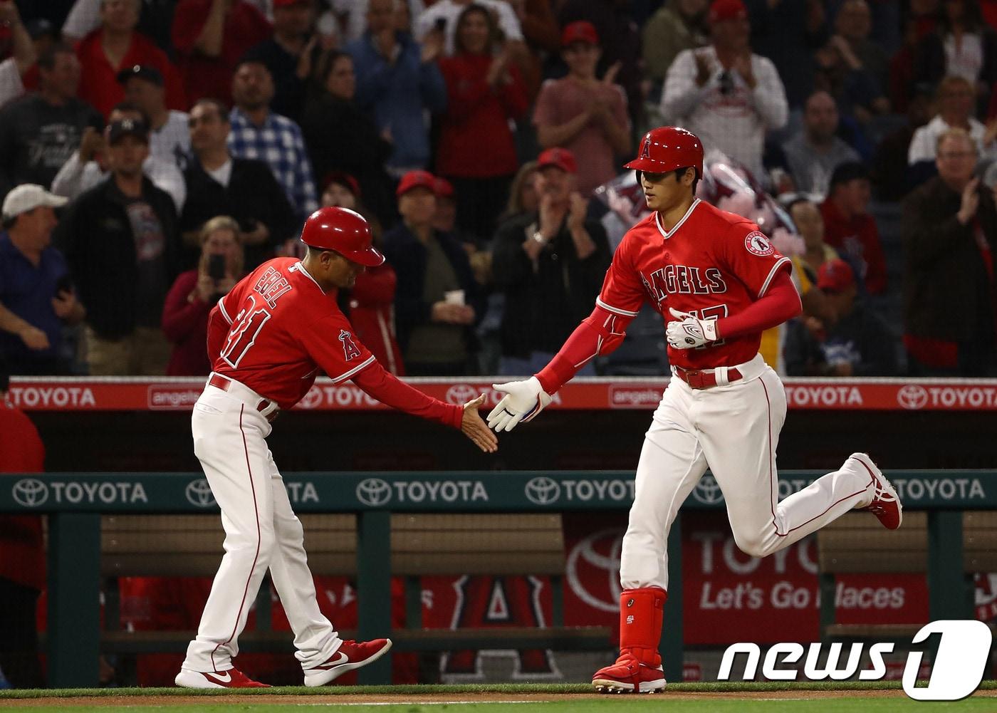 본문 이미지 - LA 에인절스 오타니 쇼헤이. ⓒAFP=News1