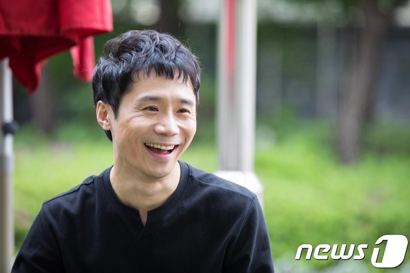 진기한 역을 맡은 임철수 배우가 지난 27일 서울 중구 신당동 충무아트센터에서 인터뷰를 하고 있다. 2018.4.29/뉴스1 ⓒ News1