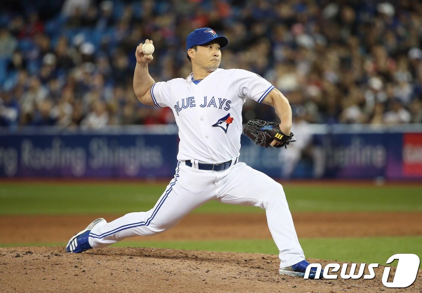 토론토 블루제이스 불펜투수 오승환. ⓒ AFP=News1
