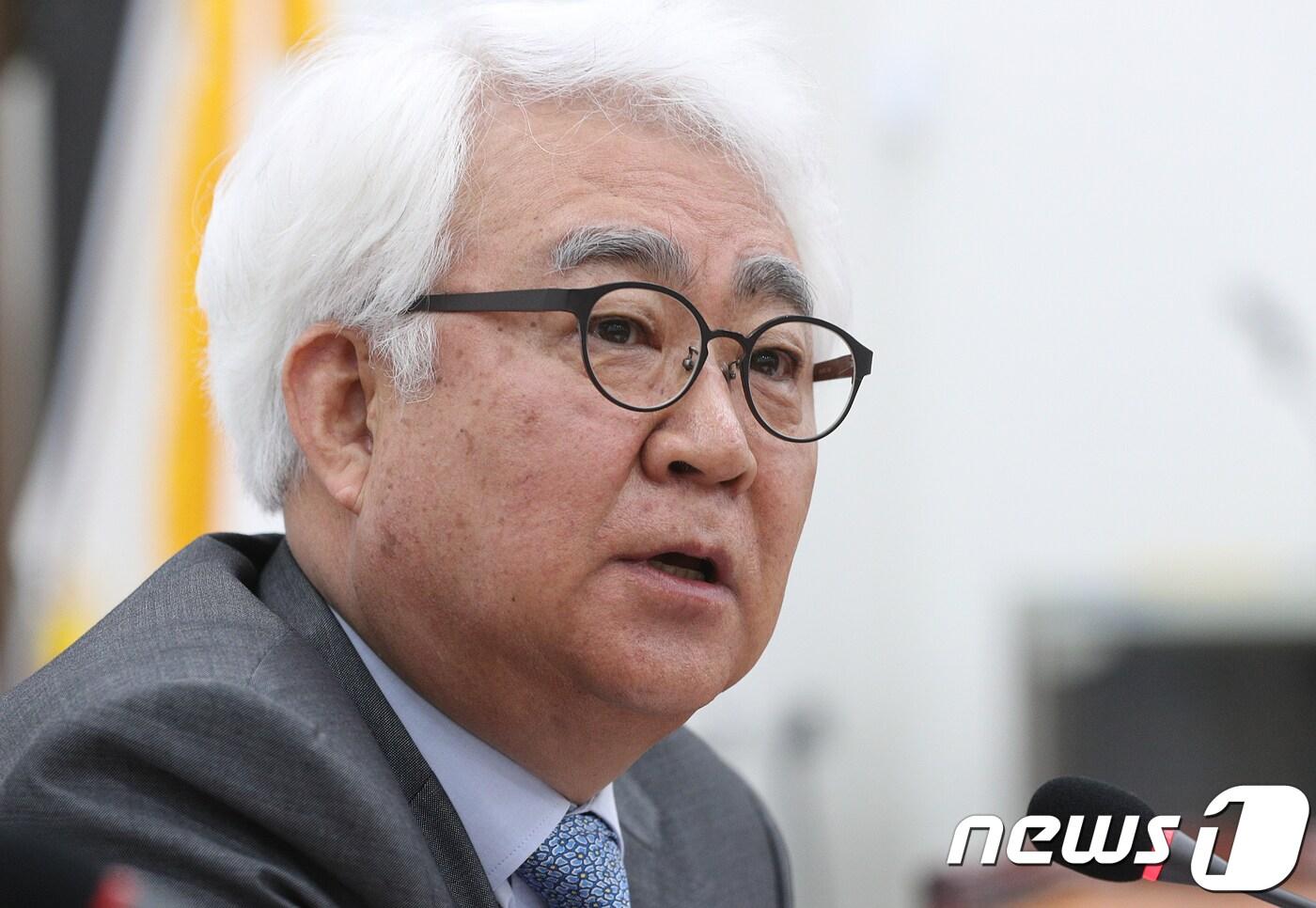 본문 이미지 - 목진휴 바른미래당 공천관리위원장 . 2018.4.5/뉴스1 ⓒ News1 신웅수 기자