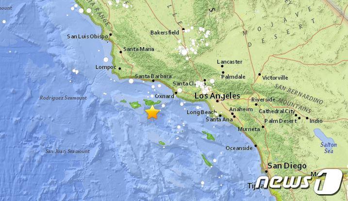 본문 이미지 - (미국 지질조사국 갈무리) ⓒ News1