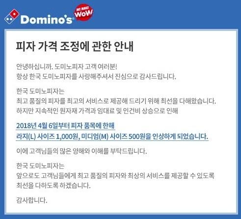 본문 이미지 - 도미노피자 ⓒ News1