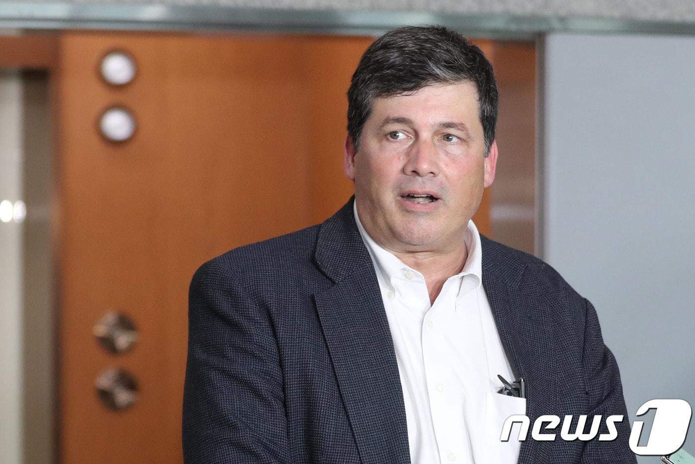 마크 램버트 국무부 동아태부차관보. 2018.5.1/뉴스1 ⓒ News1 이광호 기자