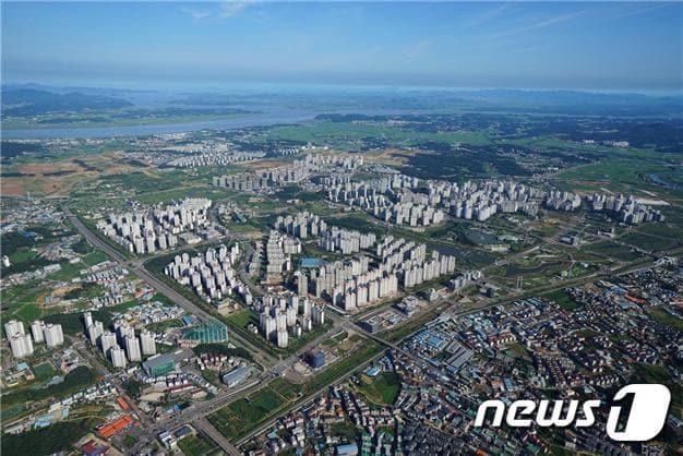 본문 이미지 - 운정신도시 전경사진(LH 제공)ⓒ News1