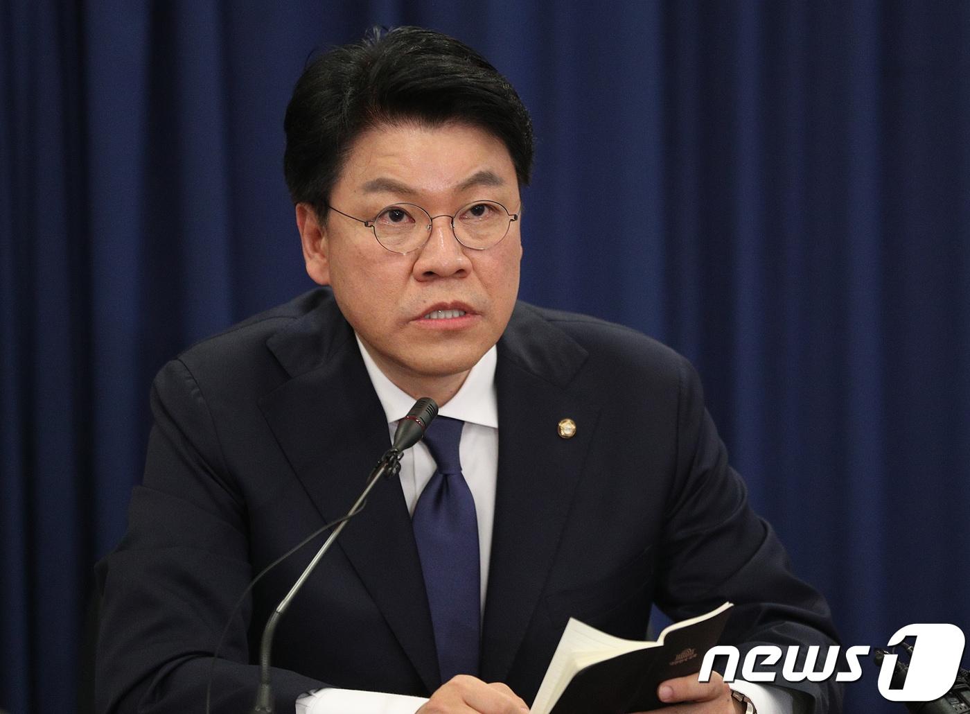 본문 이미지 - 장제원 자유한국당 수석대변인. 뉴스1 ⓒ News1 신웅수 기자