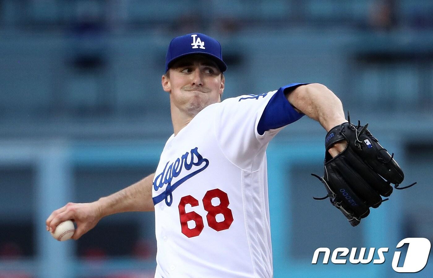 LA다저스 우완 로스 스트리플링이 트레이드를 통해 LA 에인절스로 향한다. ⓒAFP=News1