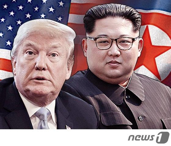 본문 이미지 - 도널드 트럼프 미국 대통령과 김정은 북한 노동당 총비서.ⓒ News1 DB