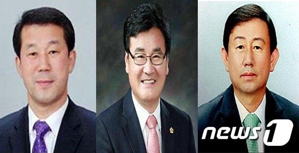 본문 이미지 - 유영목-최명서-황석기 영월군수 후보 ⓒ News1 