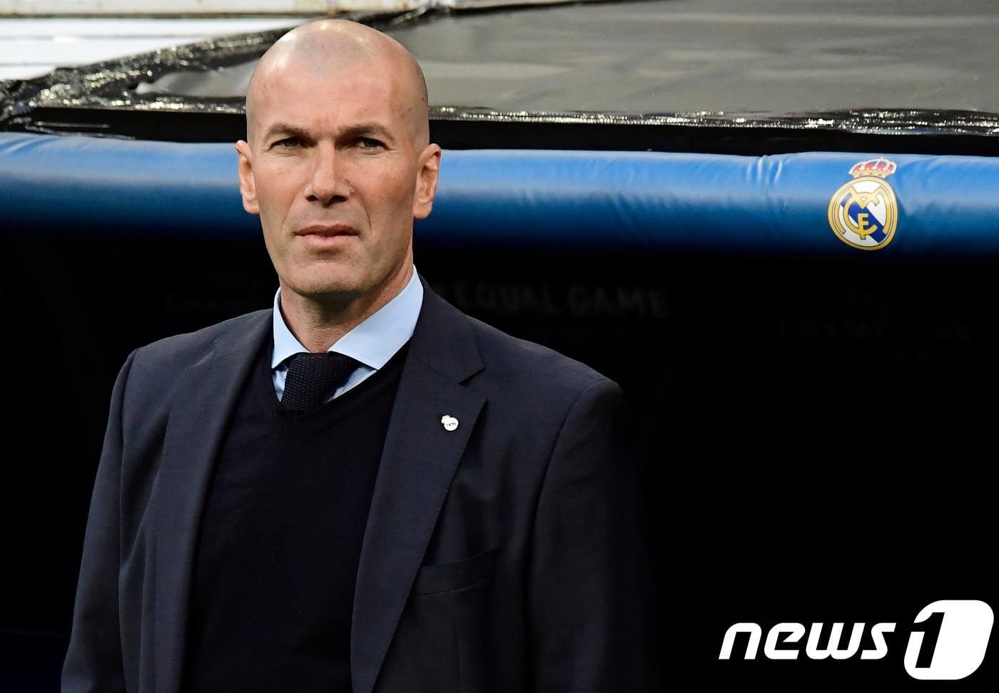 지네딘 지단 레알 마드리드 감독. ⓒ AFP=News1