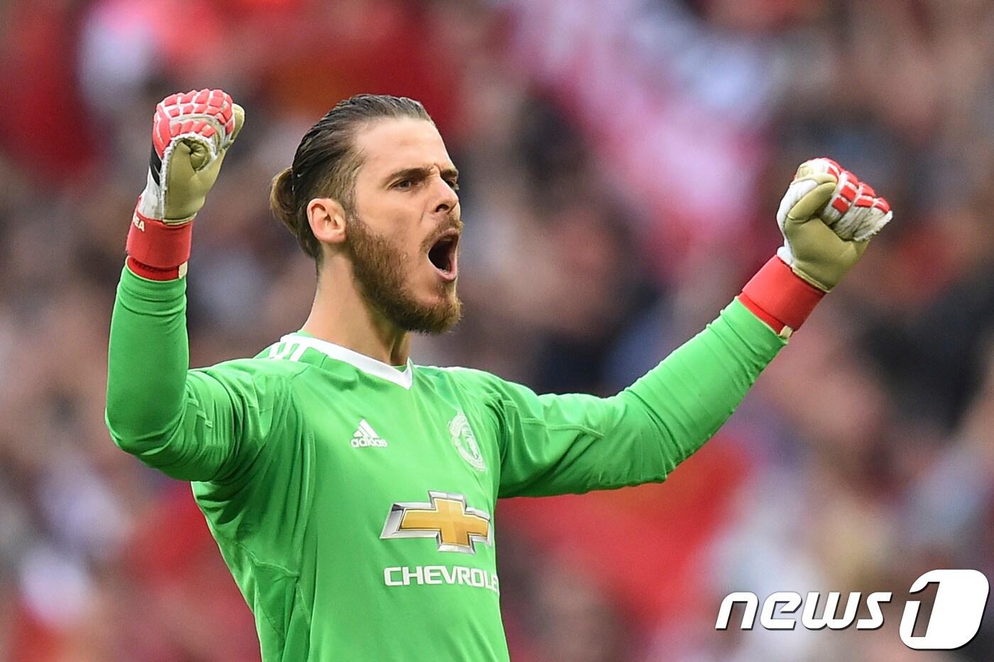 맨체스터 유나이티드의 골키퍼 다비드 데 헤아(스페인). ⓒAFP=News1