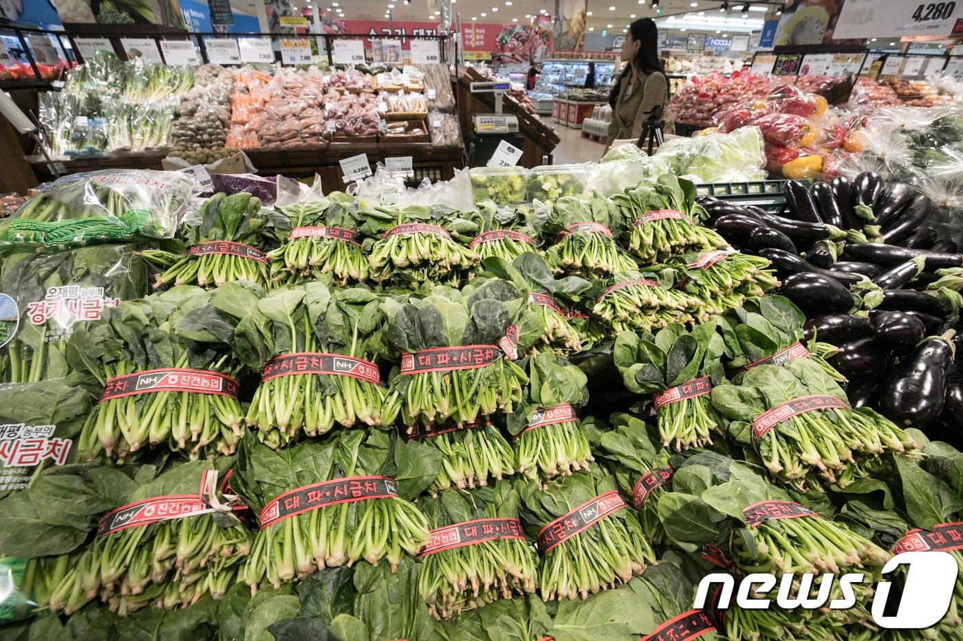 오후 서울의 한 대형마트. 2018.5.2/뉴스1 ⓒ News1 이승배 기자