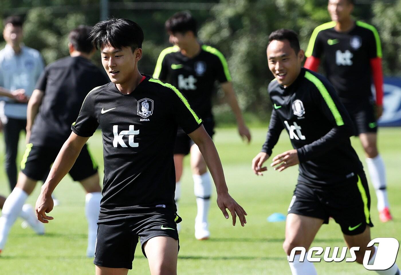 한국 축구대표팀의 이승우(20·헬라스 베로나) /뉴스1 ⓒ News1 오대일 기자