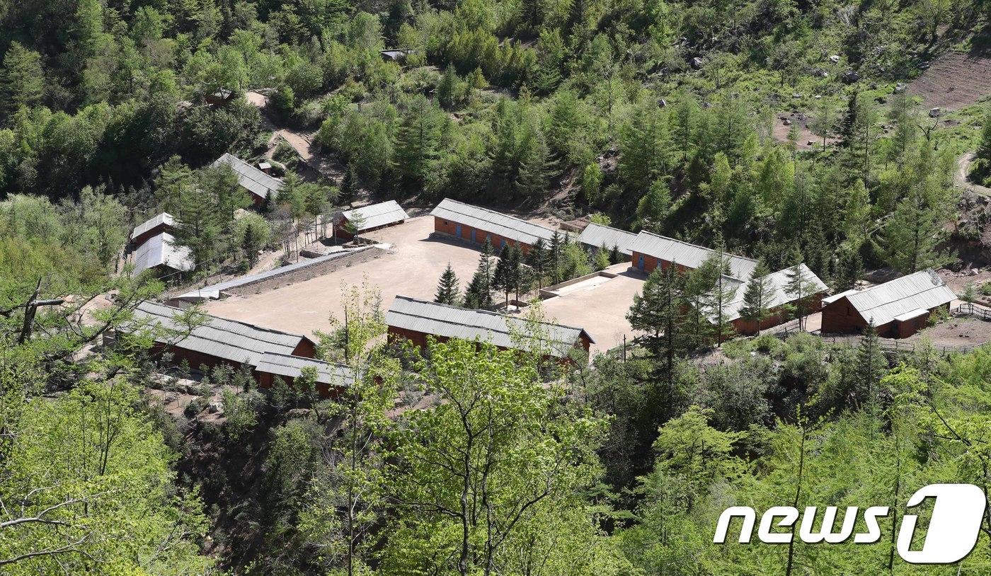 본문 이미지 - 풍계리 핵실험장 일대. (기사와 무관) 2018.5.25/뉴스1 ⓒ News1 사진공동취재단