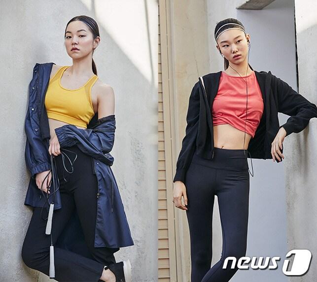 본문 이미지 - 삼성물산 패션부문 에잇세컨즈의 액티브에잇 브라톱. ⓒ News1