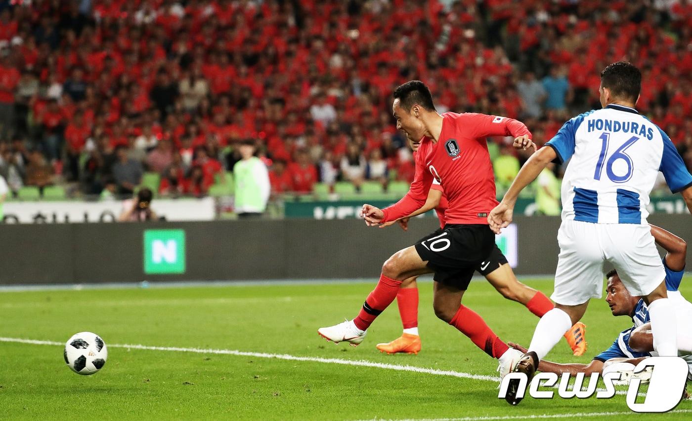 국가대표 축구대표팀. 2018.5.28/뉴스1 ⓒ News1 오대일 기자