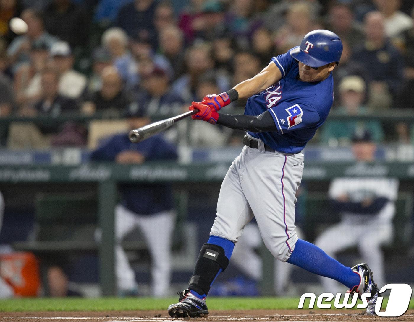 본문 이미지 - 텍사스 레인저스의 추신수./뉴스1 DB ⓒ AFP=News1