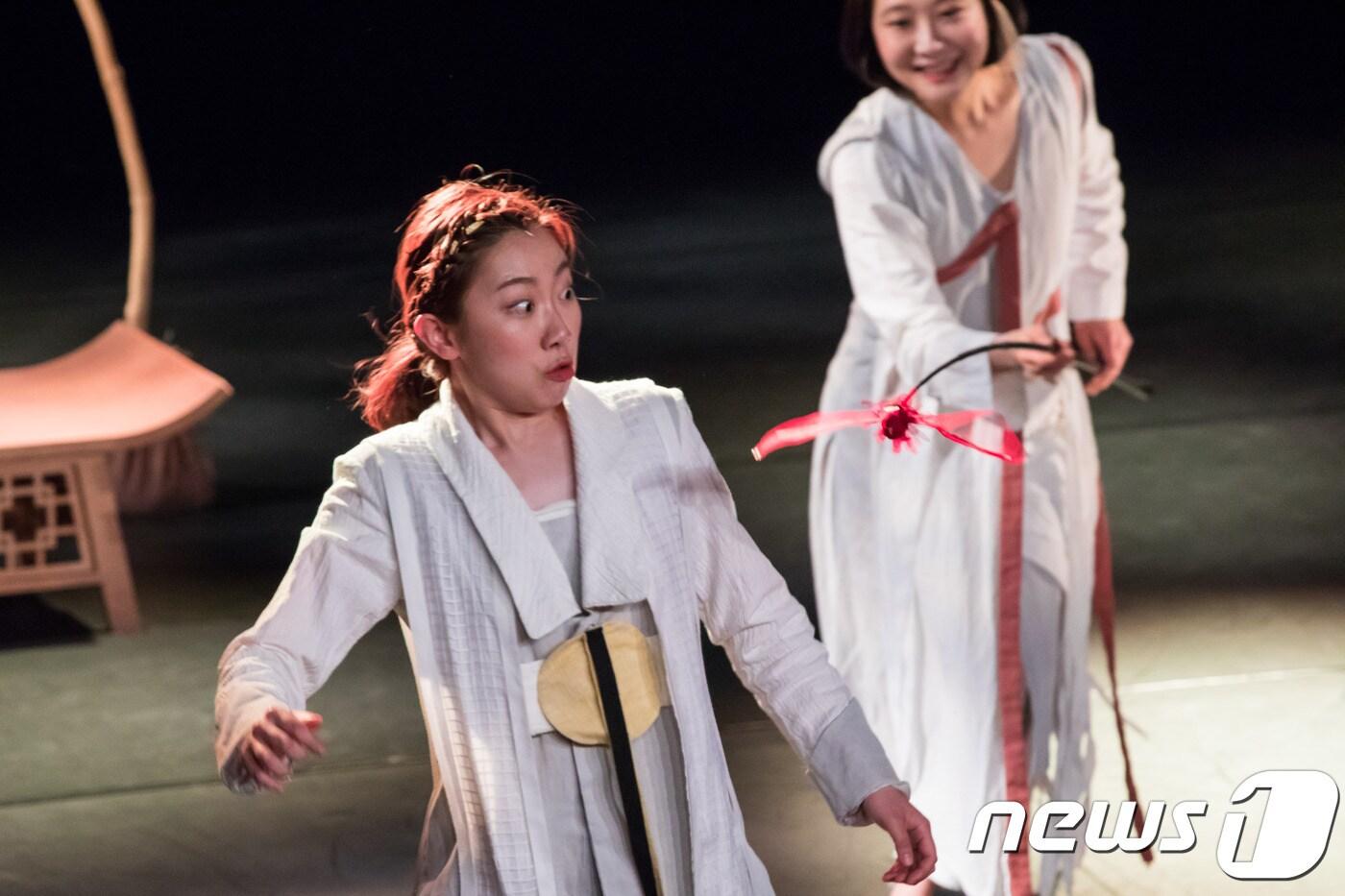 아동극 '여왕과 나이팅게일' 시연장면 ⓒ News1