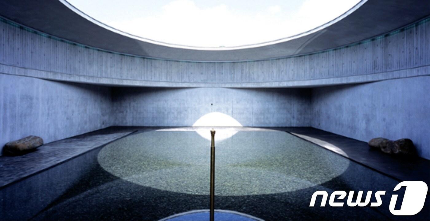 세계적인 건축가인 재일교포 이타미 준(伊丹潤·한국명 유동룡·1937~2011)이 건축한 '수(水) 박물관'.(비오토피아 홈페이지 갈무리).ⓒ News1