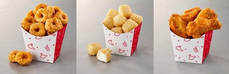 본문 이미지 - CU '치킨링너겟'(오른쪽), '밀크튀김'(가운데), '핫스파이스윙봉'(오른쪽). ⓒ News1