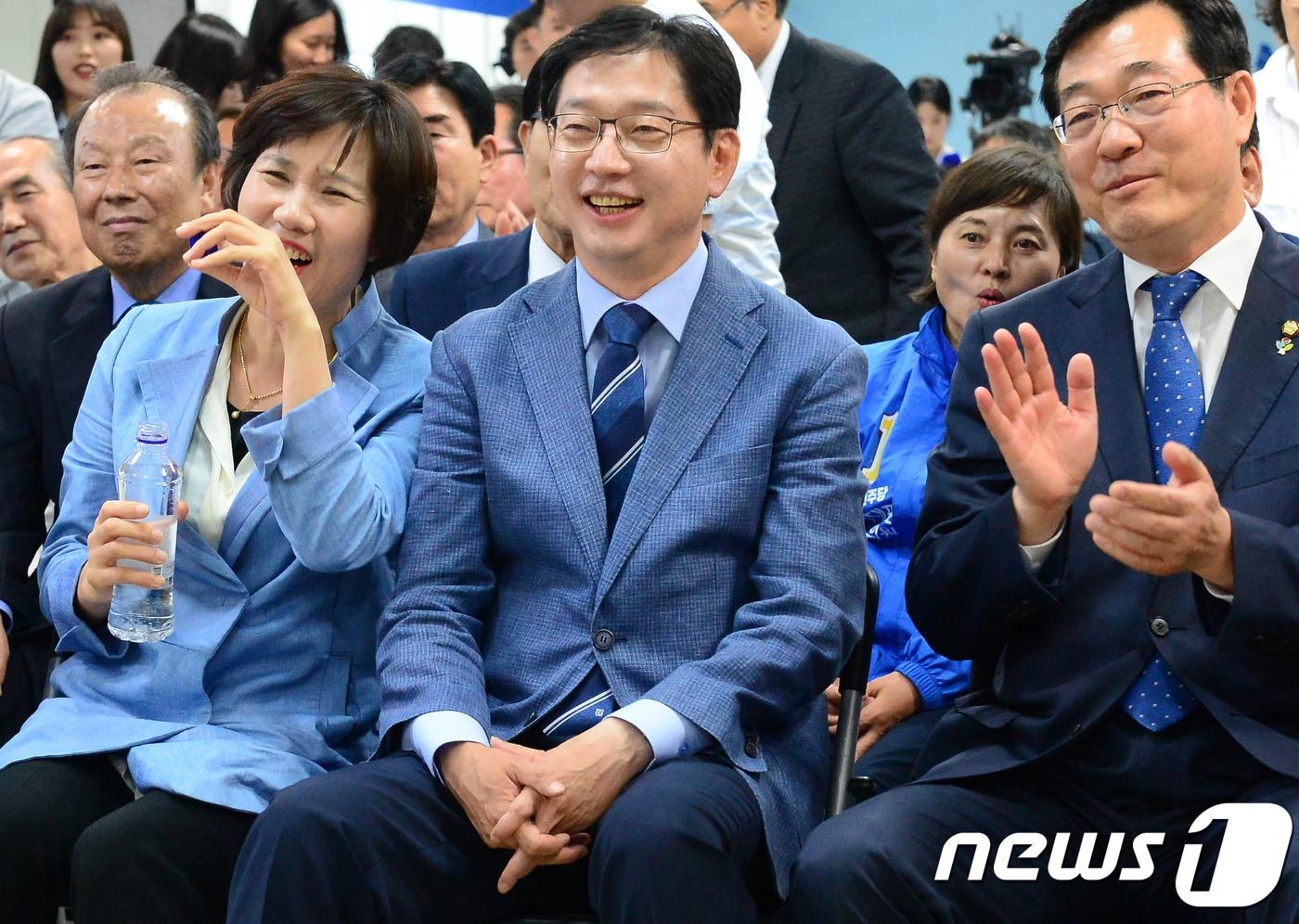 본문 이미지 - 김경수 더불어민주당 경남도지사 당선자.  뉴스1 ⓒ News1 강대한 기자