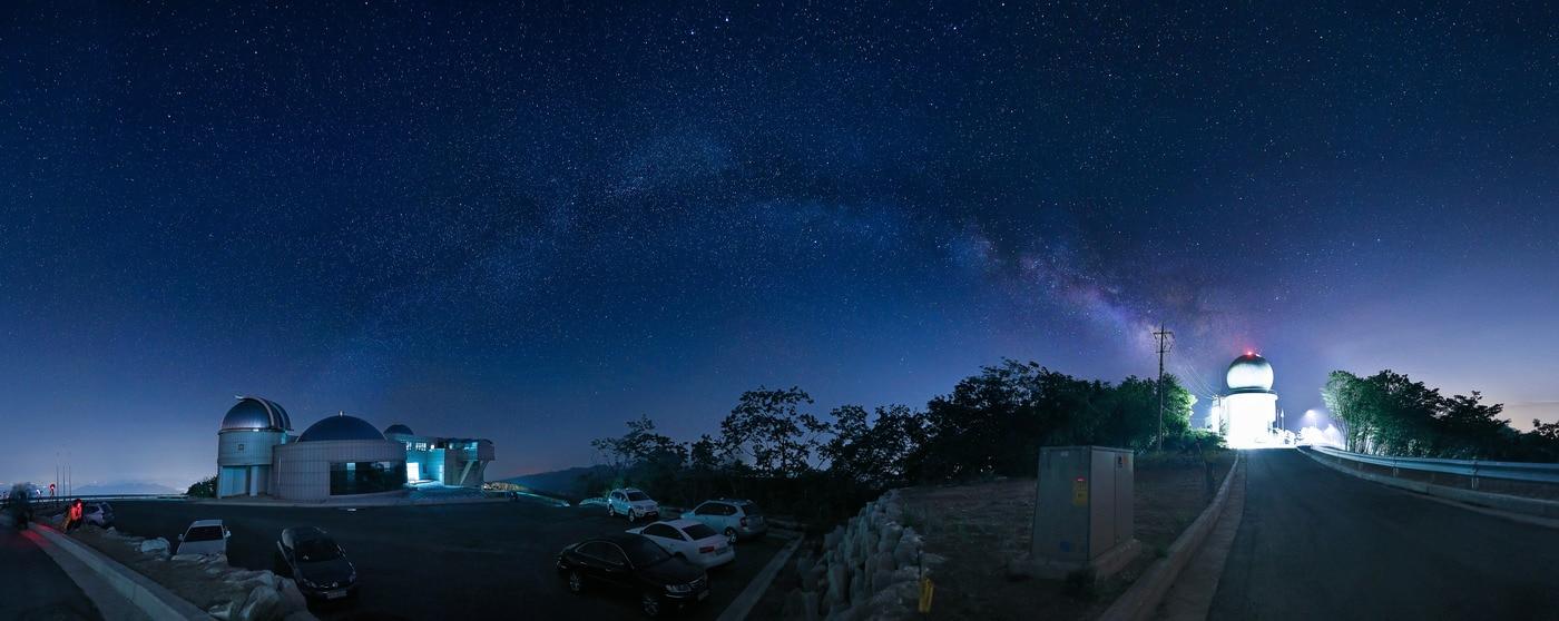 은하수. 조경철천문대 제공