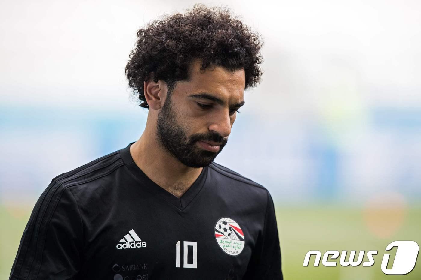 이집트 축구 대표팀의 공격수 모하메드 살라. ⓒ AFP=뉴스1