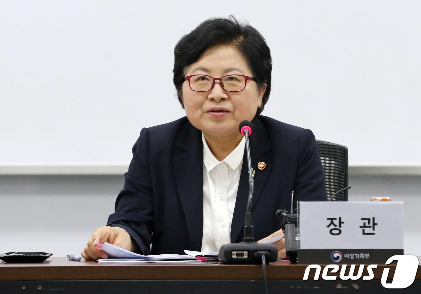 본문 이미지 - 정현백 여성가족부 장관/뉴스1 ⓒ News1 이재명 기자