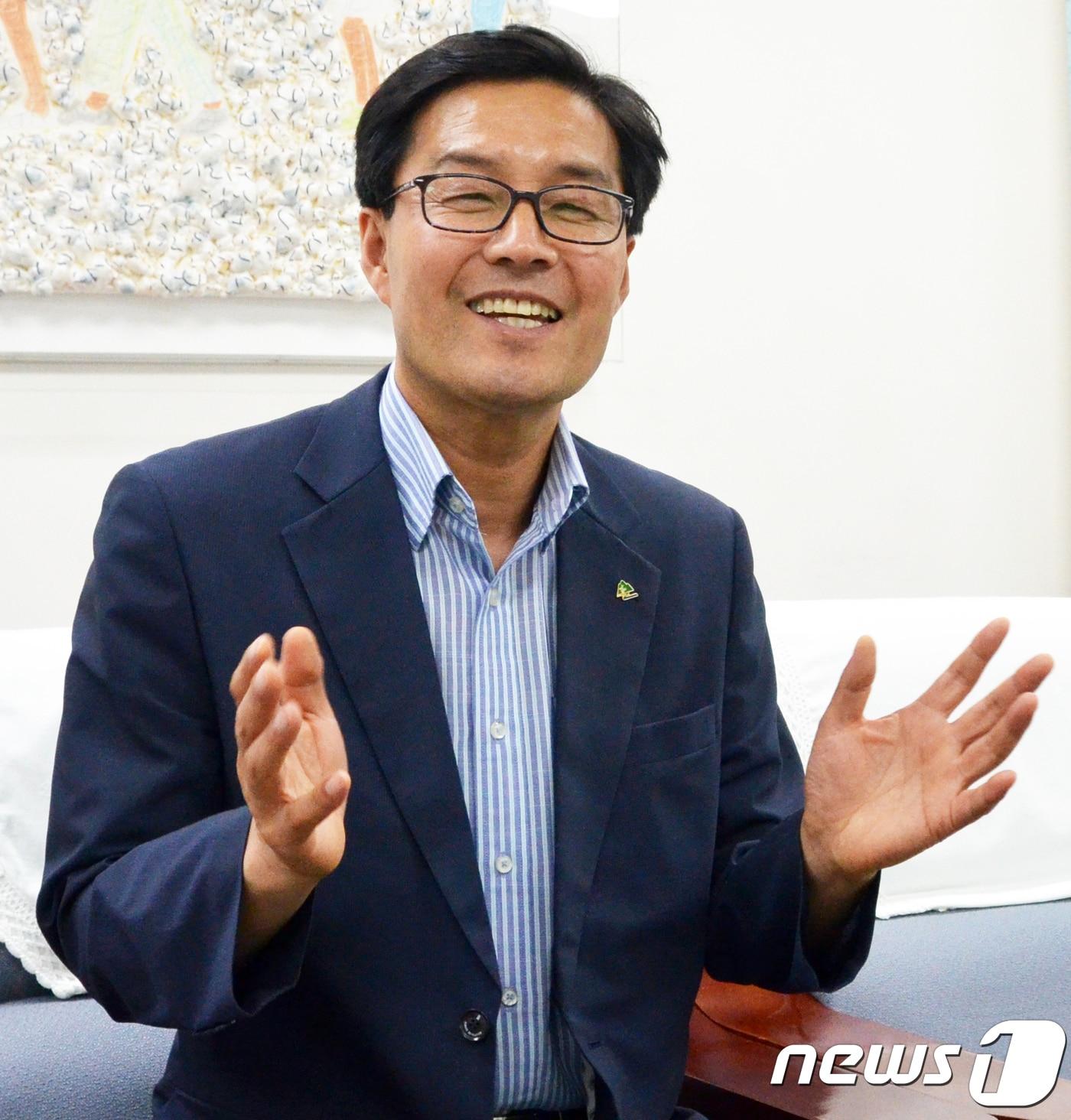 본문 이미지 - 유태호 태백시장 ⓒ News1 