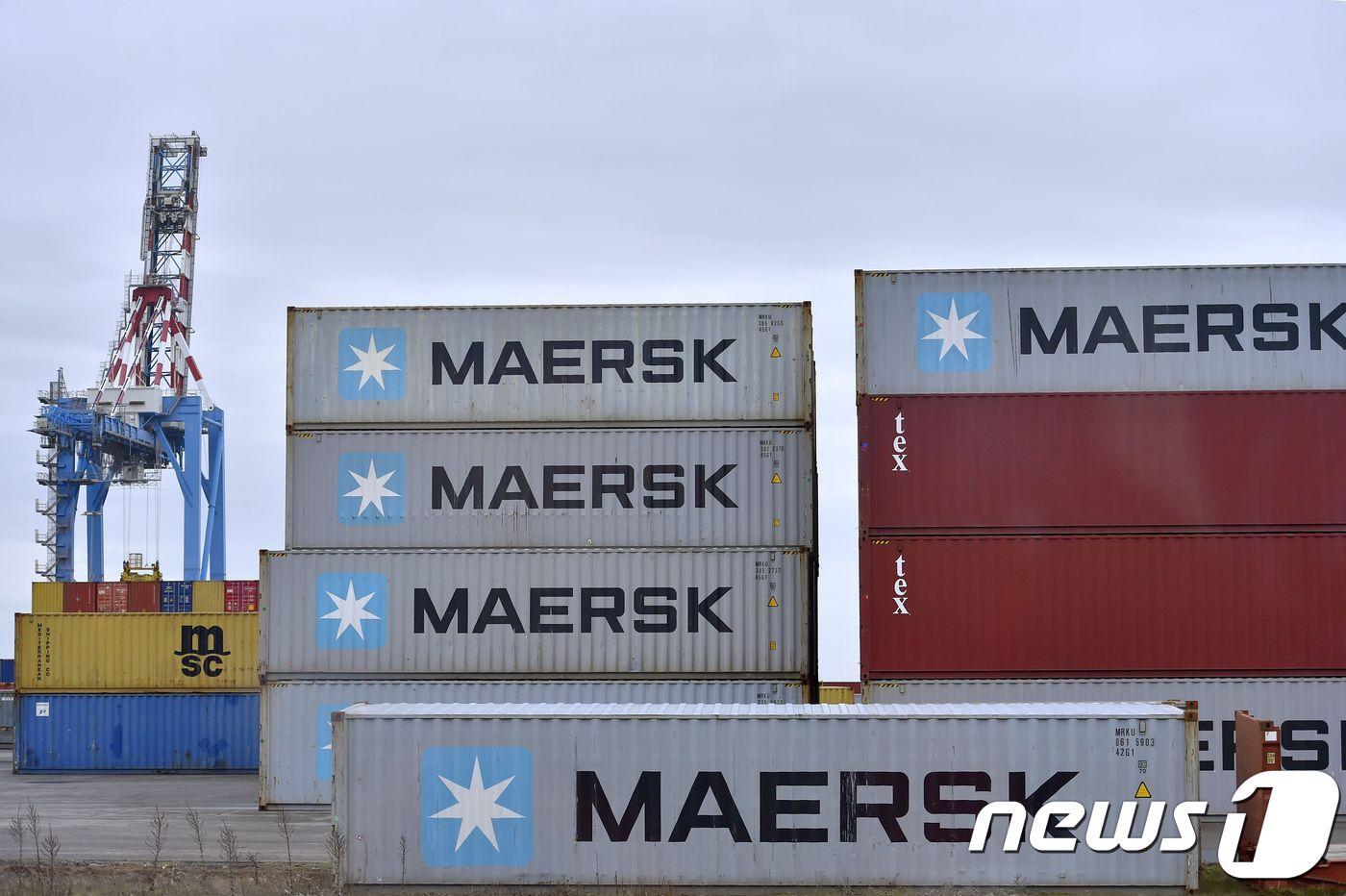 덴마크 선사 머스크 컨테이너/AFP=뉴스1