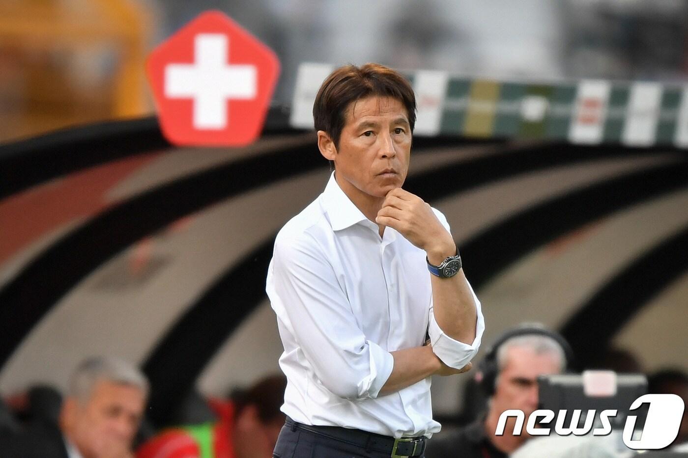 본문 이미지 - 니시노 아키라 일본 축구 대표팀 감독. ⓒ AFP=News1