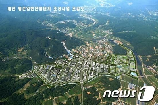본문 이미지 - 평촌산단 조감도 ⓒ News1