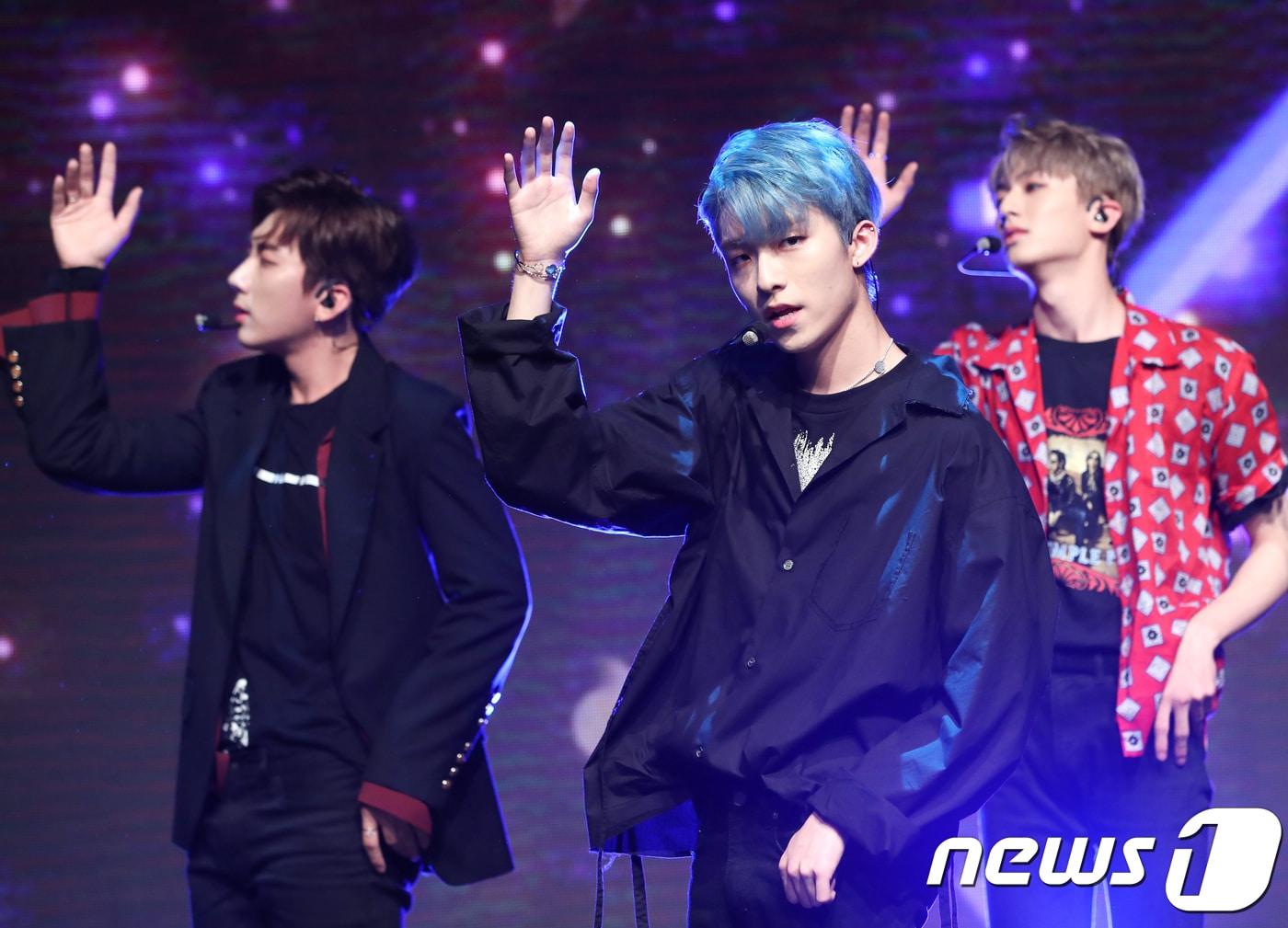 본문 이미지 - 그룹 마이틴 은수(왼쪽부터), 천진, 한슬ⓒ News1