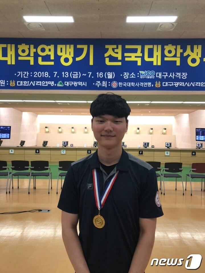 본문 이미지 - 신민기(대한사격연맹 제공). ⓒ News1