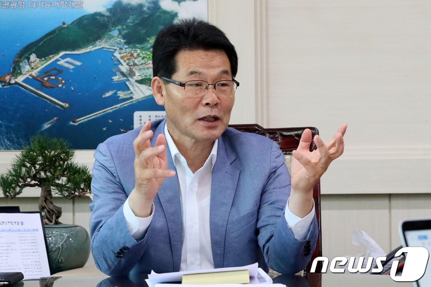 본문 이미지 - 권익현 전북 부안군수. ⓒ News1 김대홍 기자