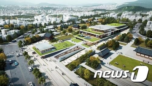 본문 이미지 - 울산시립미술관 설계도.ⓒ News1