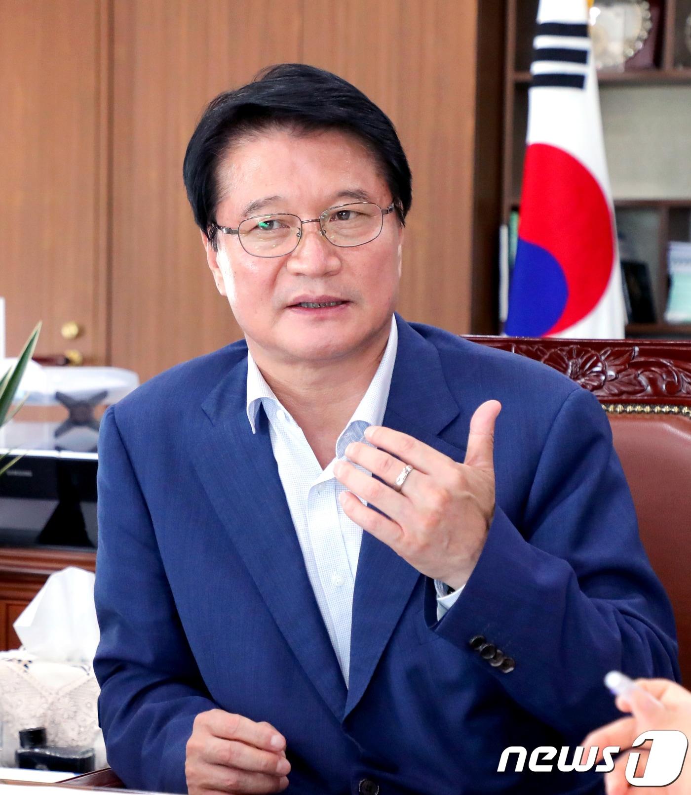 본문 이미지 - 원창묵 원주시장 ⓒ News1 