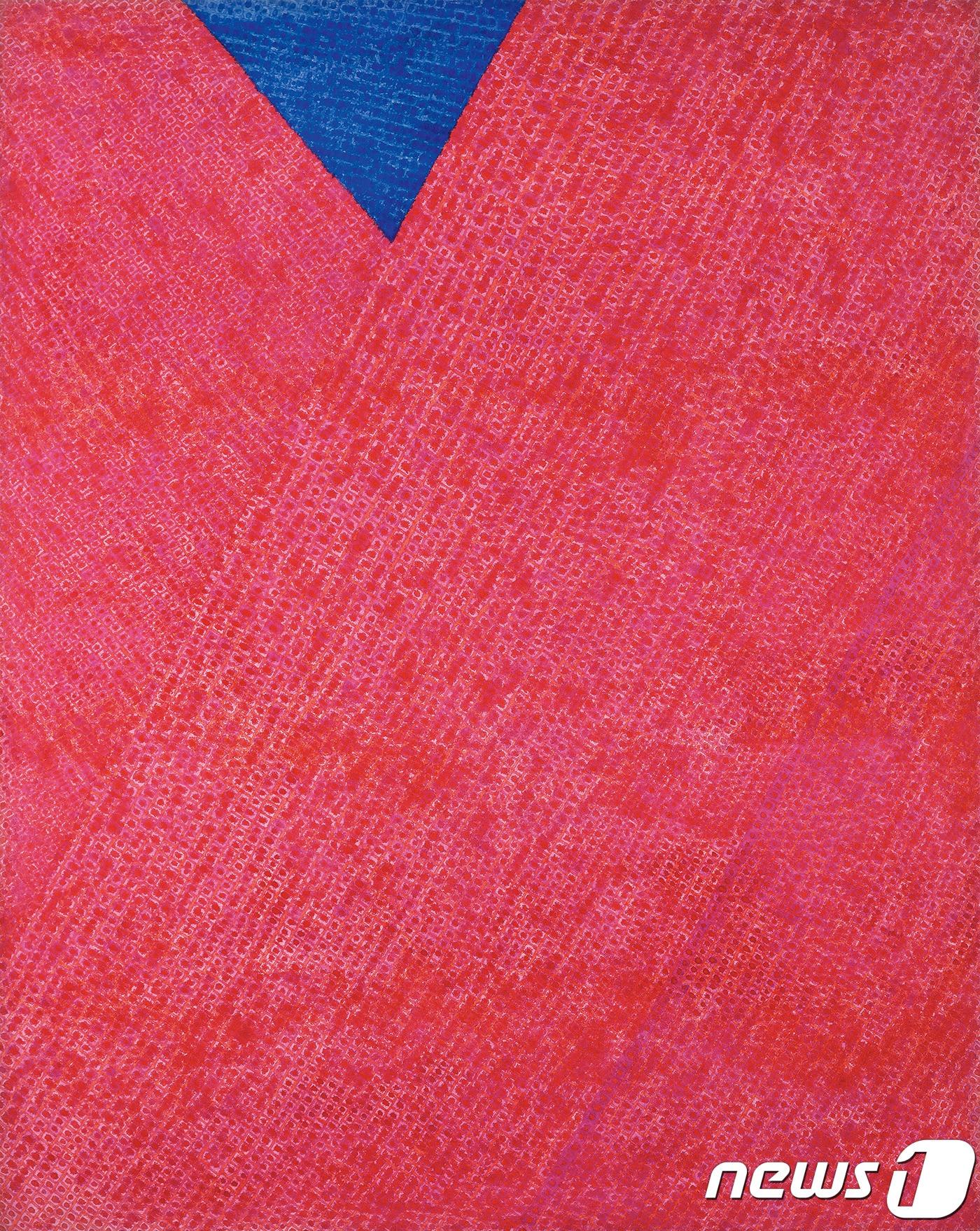 본문 이미지 - 2018년 상반기 국내 미술품경매 낙찰가 1위인 김환기 작 '3-II-72 #220' ⓒ News1