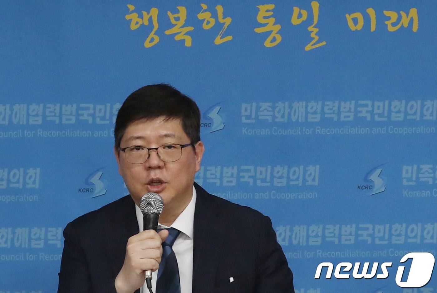 김홍걸 민족화해협력범국민협의회(민화협) 대표상임의장. 2018.7.22/뉴스1 ⓒ News1 송원영 기자