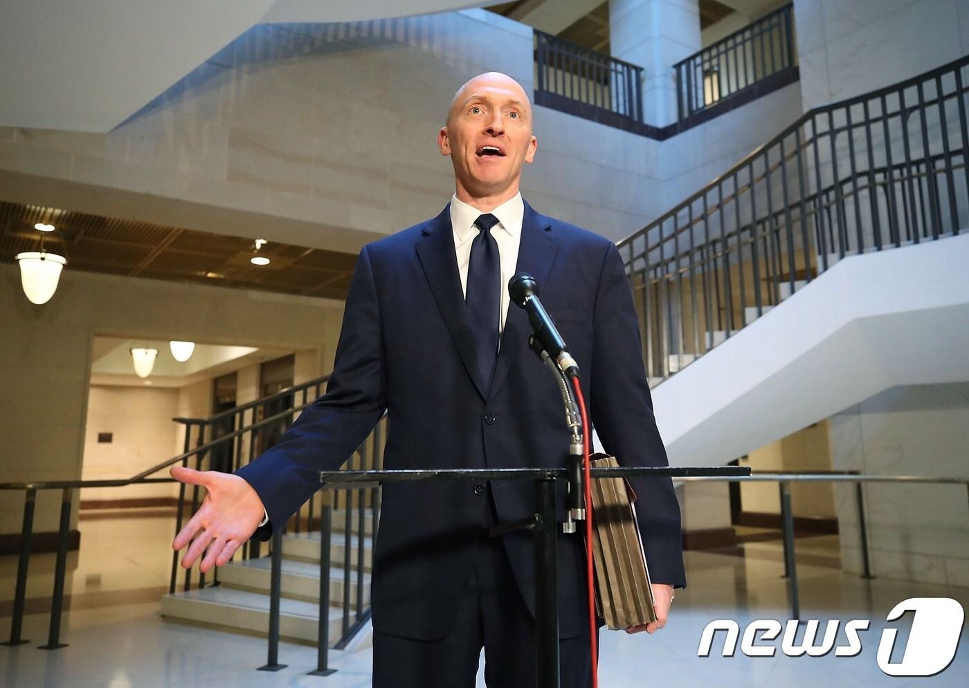 2016년 도널드 트럼프 선거캠프에서 외교정책 고문을 지낸 카터 페이지. ⓒ AFP=뉴스1